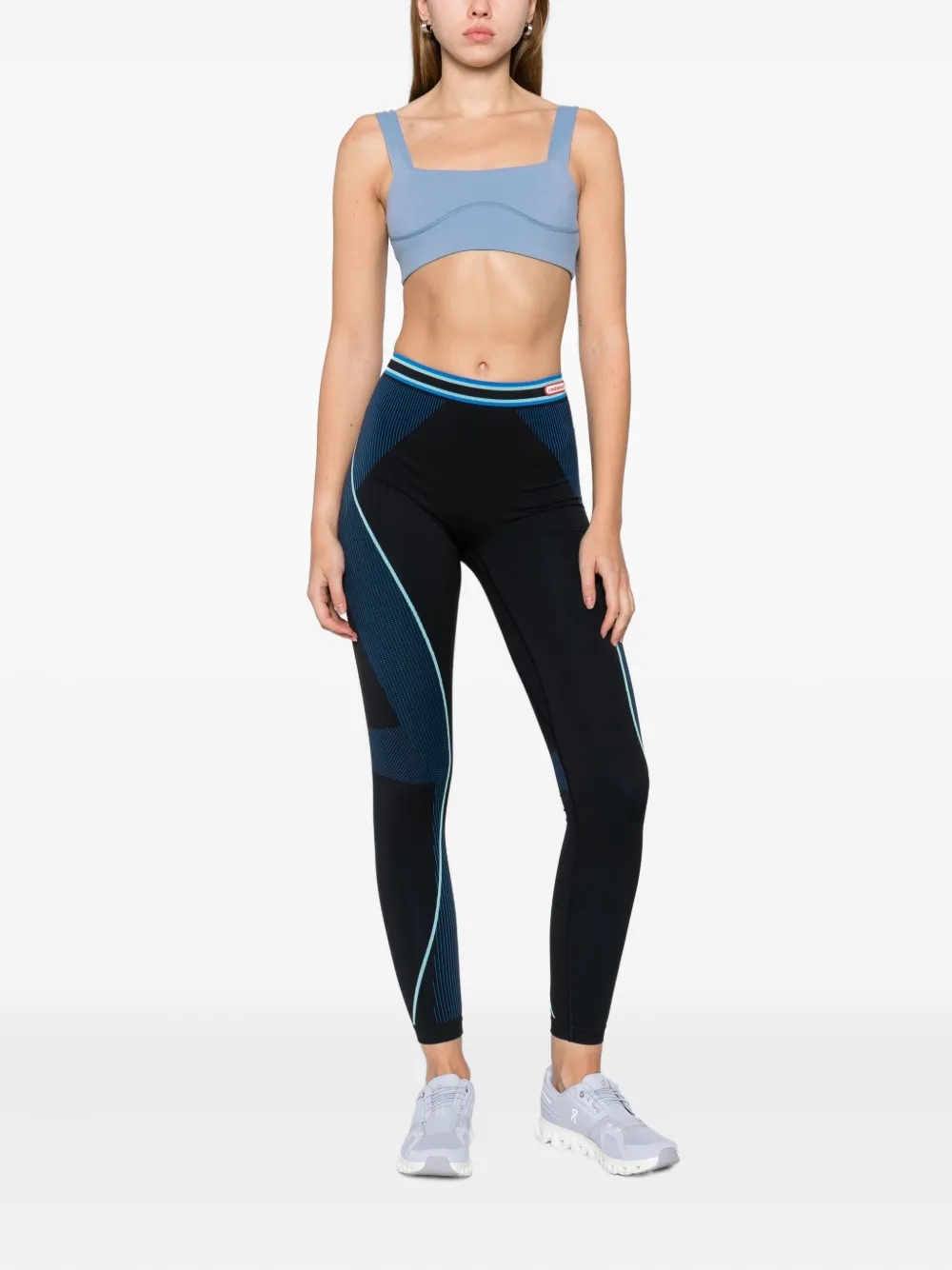 Casablanca logo-detail leggings