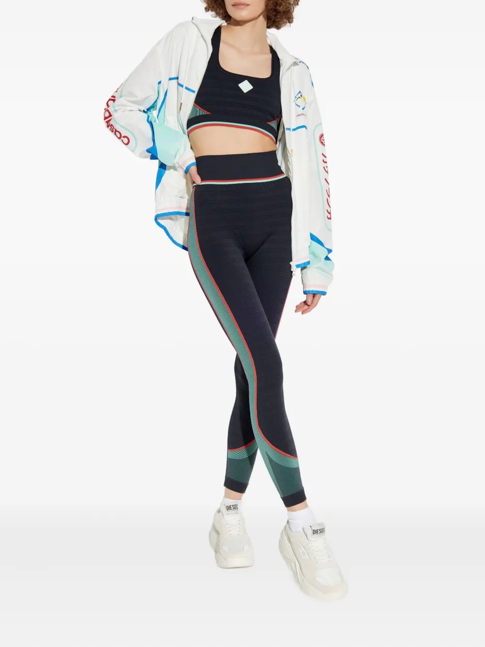 Casablanca panelled leggings