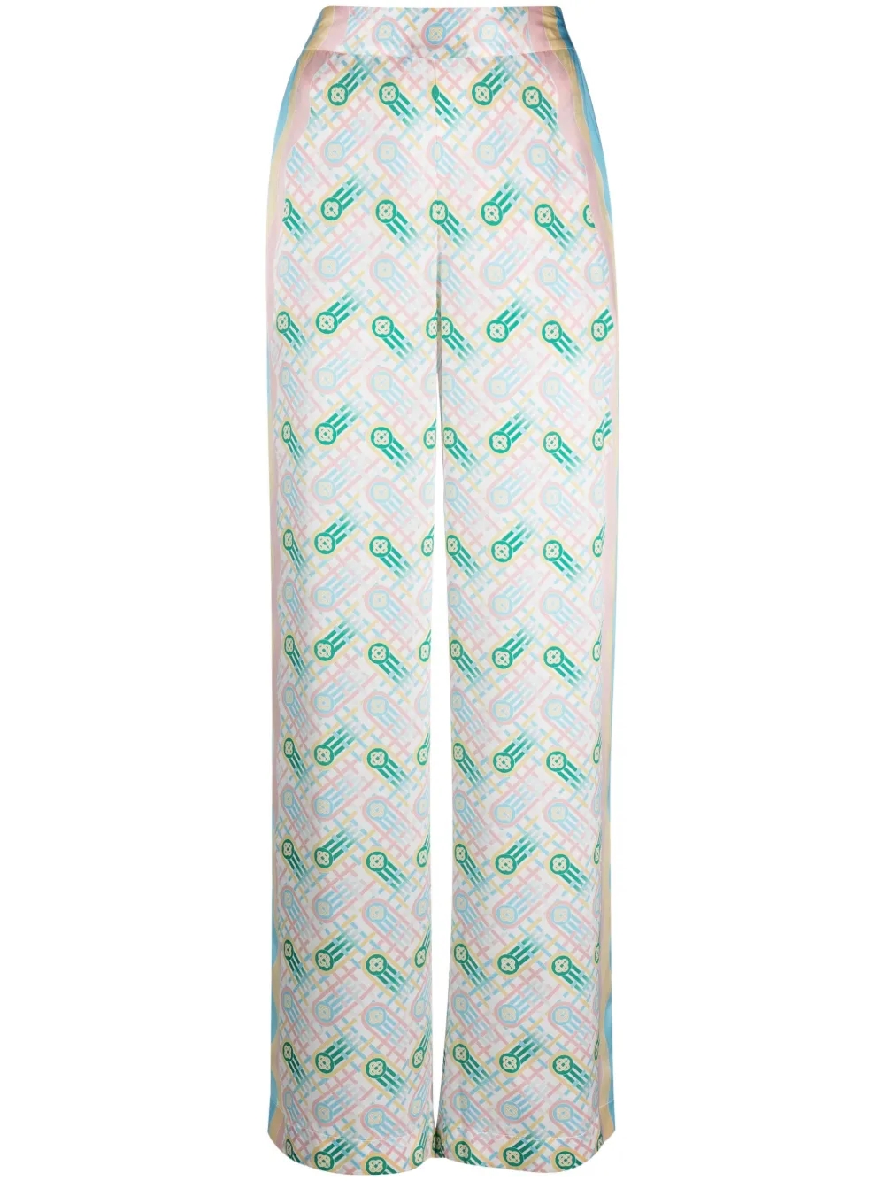 Recyclable packaging with neatly folded silk pants